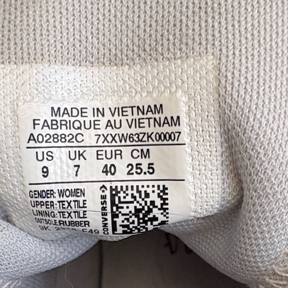 Converse Women's High-Top Sneakers - Pastel Palm Floral - Picture 8 of 9